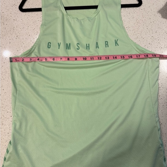 Gymshark Men’s Medium Lime Green Tank Top - Picture 5 of 7